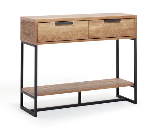 Nomad console table oak - console, |