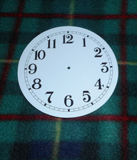 clock dial face paper card 3