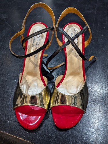 Gold tango shoes from - ,