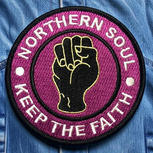 Northern soul iron patch - northern,