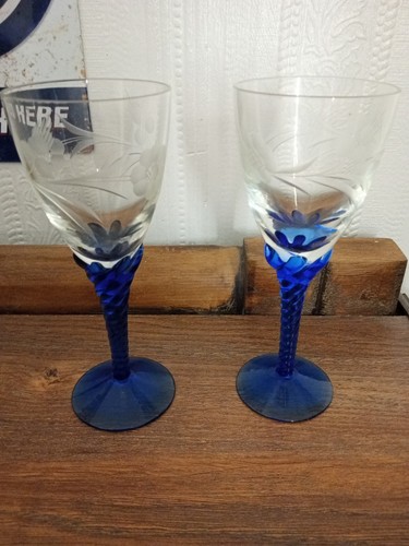 Glasses stylish blue - -, base