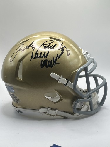 Rudy ruettiger signed - ruettiger,