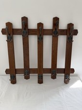 Vintage Oak Wood Wall Mounted