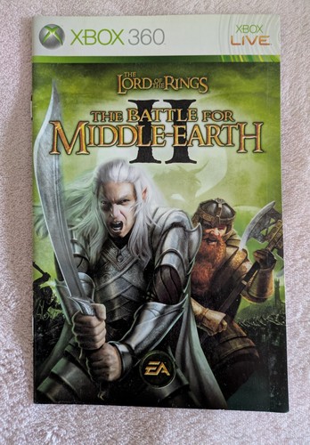 Xbox 360 manual only lord - 360,