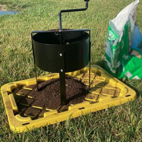 Rotary soil sifter compost - sifter,