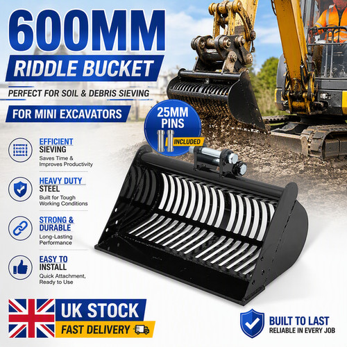 Mini excavator screening - mini,