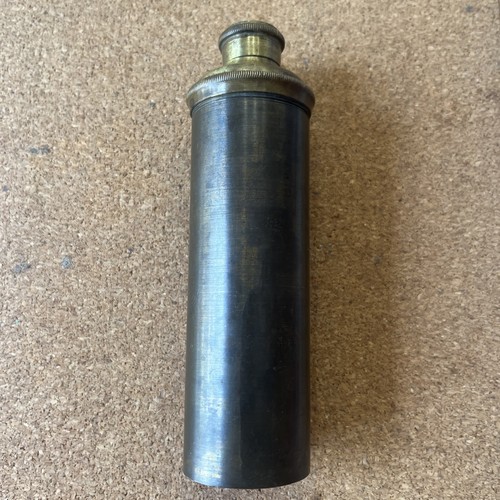 Vintage brass spirit - , blow