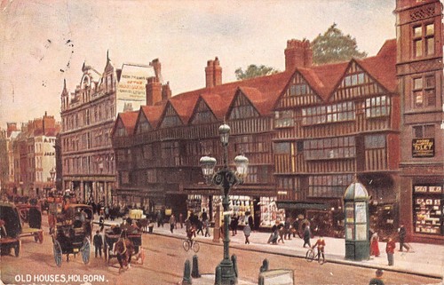 Postcard london holborn - london,