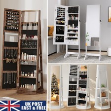 360° Swivel Jewelry Cabinet