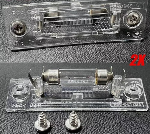 Rear number plate light - number,