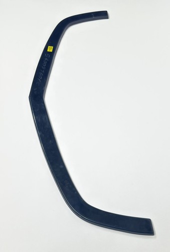 Black gloss front bumper - black,
