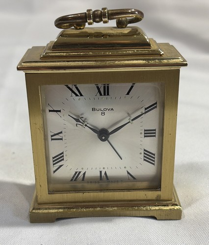 Vintage bulova day alarm - bulova,