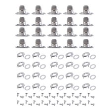 20Pieces Practical Twist Lock Fasteners Ideal For Boats Tents Awnings Projects