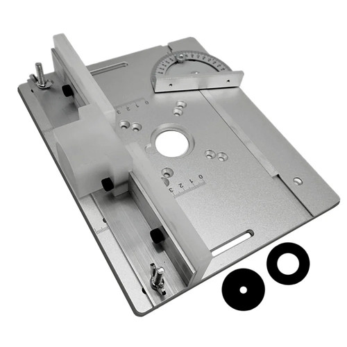 Aluminum router table insert - router,