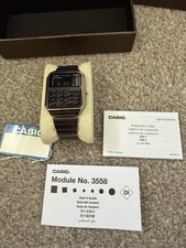 Casio Calculator Watch Solid