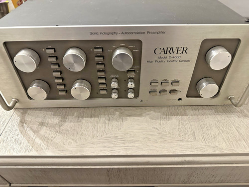 Carver 4000 sonic holography - carver,