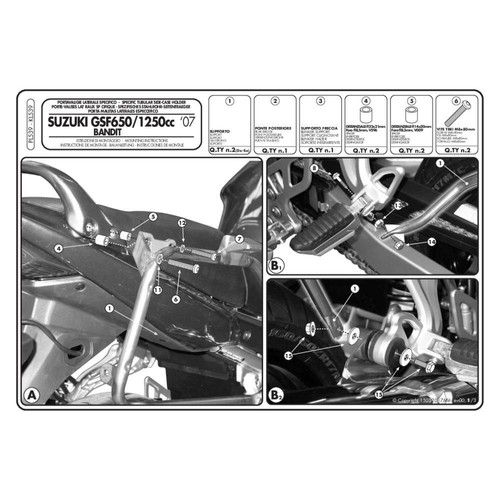 Side luggage rack for - for, suzuki