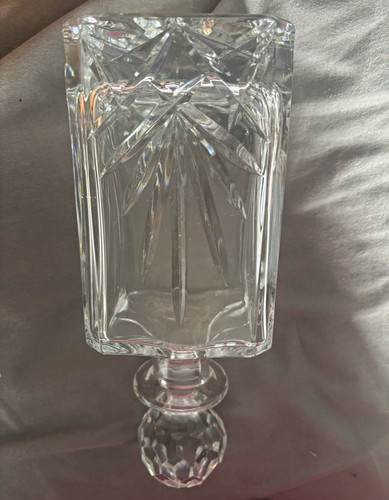 Lovely lead crystal decanter