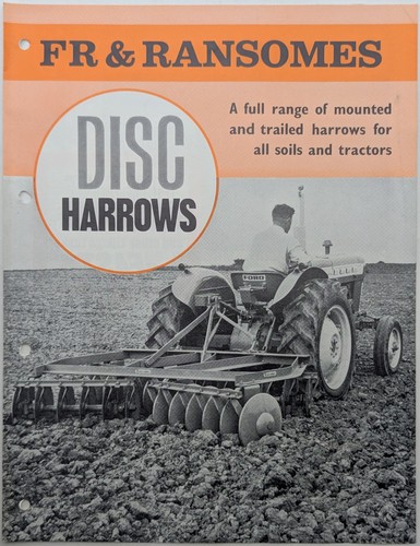Original ransomes disc harrows - disc,