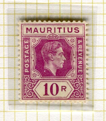 Mauritius 1938 early gvi - mauritius;,