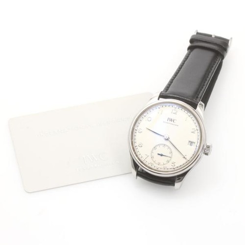 Iwc portugieser hand wound - portugieser, hand-wound