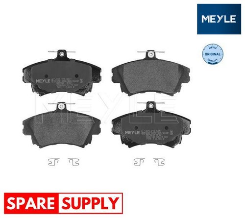 Brake pad set disc - disc, for