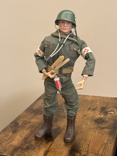 Vintage action man early medic - man,