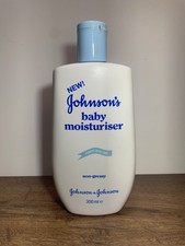 Vintage Johnson’s Baby Moisturiser Full Bottle 300ml