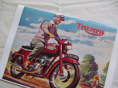 Triumph 1958 motorcycle sales - 1958,
