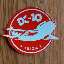 DC10 IBIZA STICKER 2024 (RED)