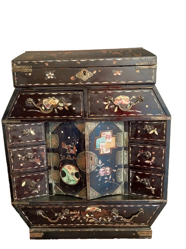 Japanese meiji period inlaid - meiji,