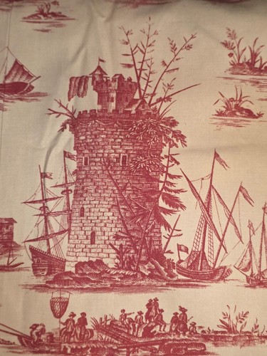 Toile fabric boats - toile,
