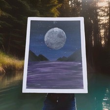 Violet Tide Moon. Original