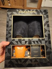 A set of slippers and shower