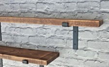 Rustic chunky shelf industrial - chunky,
