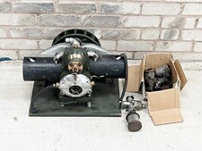 ANTIQUE WW2 STATIONARY ENGINE - ENFIELD CO TYPE 250 TWIN GENERATOR WORK MACHINE