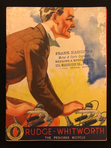 Vintage bicycle catalogue - bicycle,