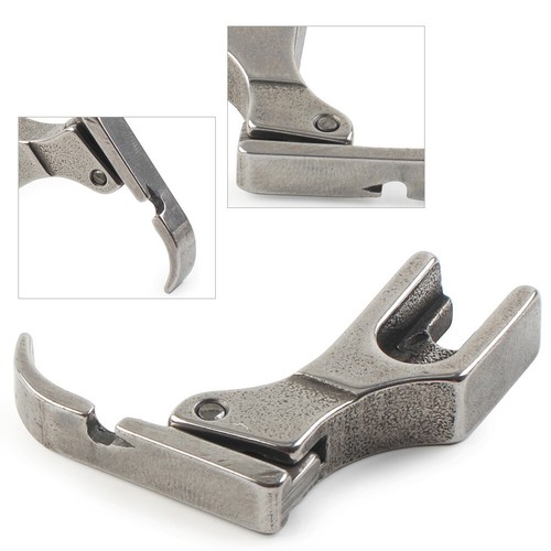 Hinged zipper presser - hinged, zipper?presser?walking