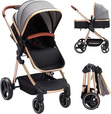 Baby Pram Pushchair Buggy Stroller Travel System