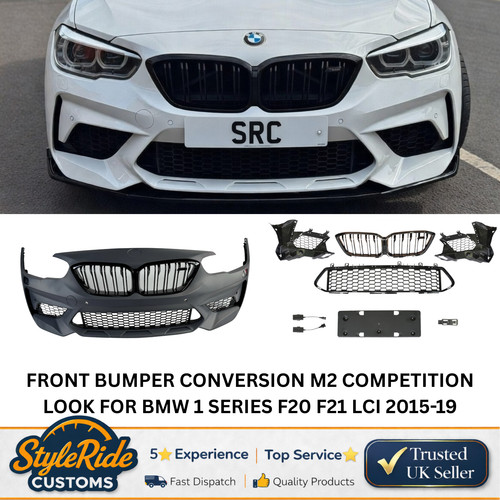 Front bumper conversion - front, m2