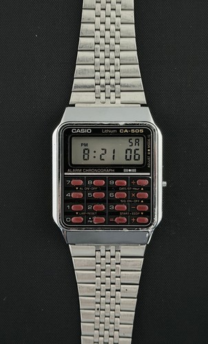 Casio 505 rare red button - rare,