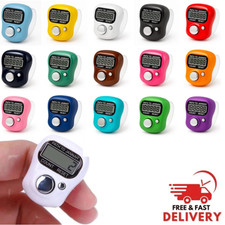 LED: Digital Finger Electronic Tally Counter - LED Light Tasbih Tasbee - UK
