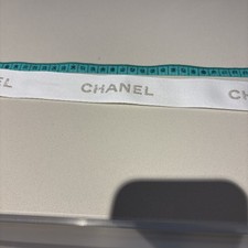 Authentic Chanel Ribbon, White