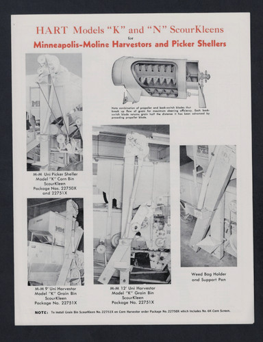 Minneapolis moline hart models - hart,