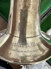 No. 1078 very old flugelhorn Gustav A. Wagner Dresden