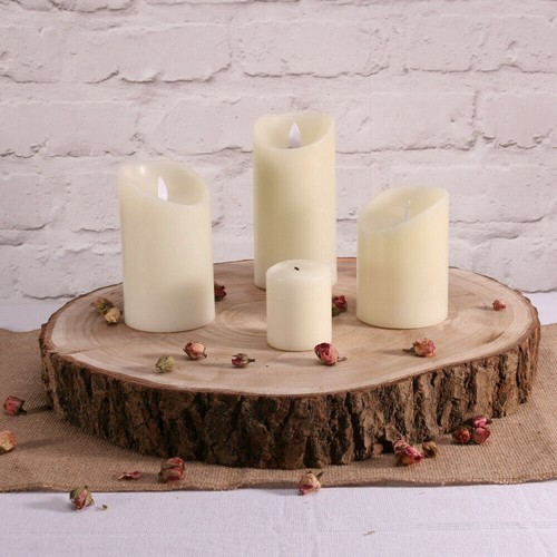 Large wood slices - large, |