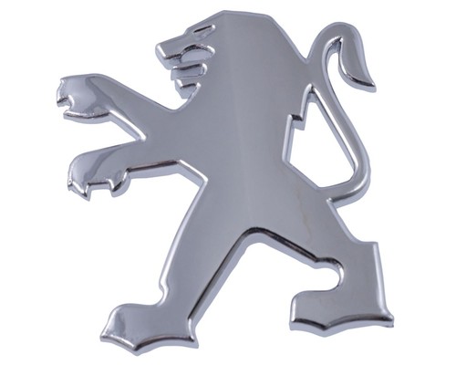 Peugeot lion emblem 5cm - lion,