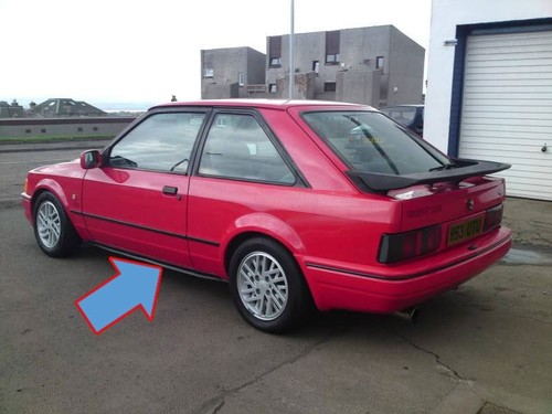 Ford escort mk4 xr3i spec - escort,