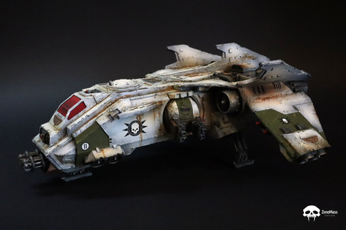 Fire raptor gunship - fire,