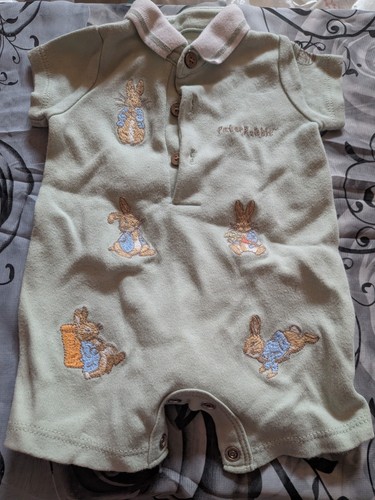 Baby peter rabbit romper - "peter, rabbit"